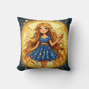 Little Fairy Throw Pillow