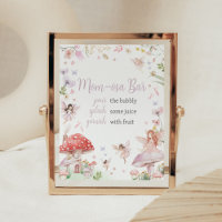 Little Fairy Whimsical Baby Shower Mom Osa