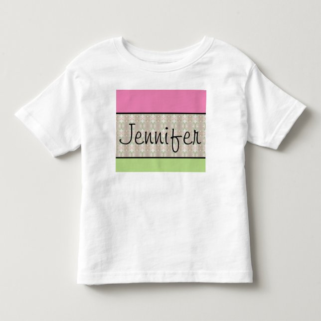 Little Fancy Typography Toddler T-shirt (Front)