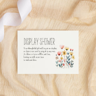 Little Farm Nursery Animals Baby Display Shower No Card