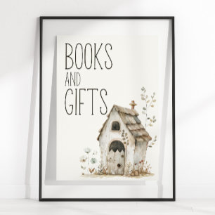 Little Farm Nursery Baby Shower Books Gifts Sign