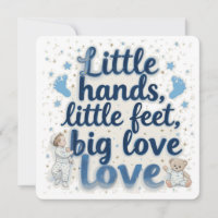 Little feet baby shower