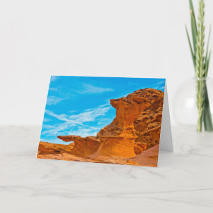 Little Finland Red Rock Sculptures Card