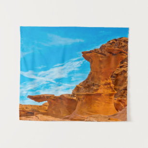 Little Finland Red Rock Sculptures Tapestry