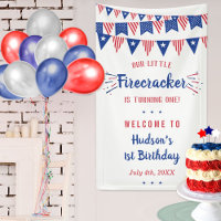 Little Firecracker 4th Of July 1st Birthday