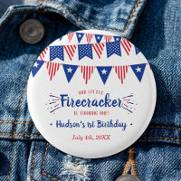 Little Firecracker 4th Of July 1st Birthday Party