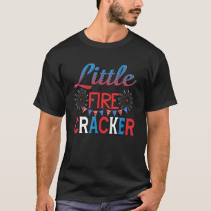 Little Firecracker 4th Of July Matching Family T-Shirt