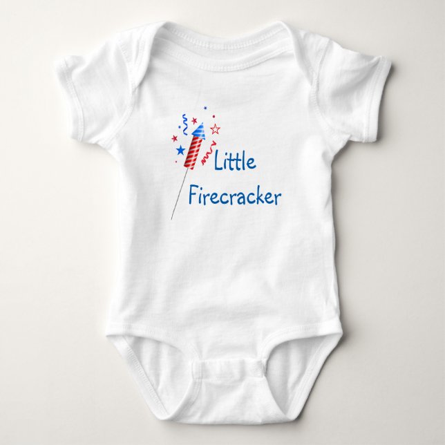 Little Firecracker Bodysuit (Front)