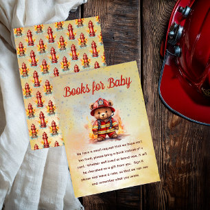 Little Firefighter Bear Baby Shower Books for Baby