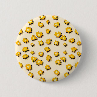 Little Flowers. 2 Inch Round Button