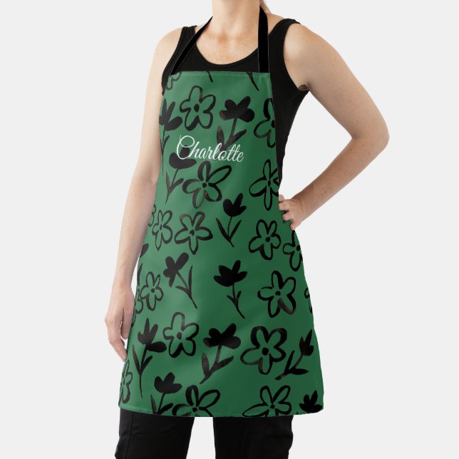 Little flowers apron (Insitu)