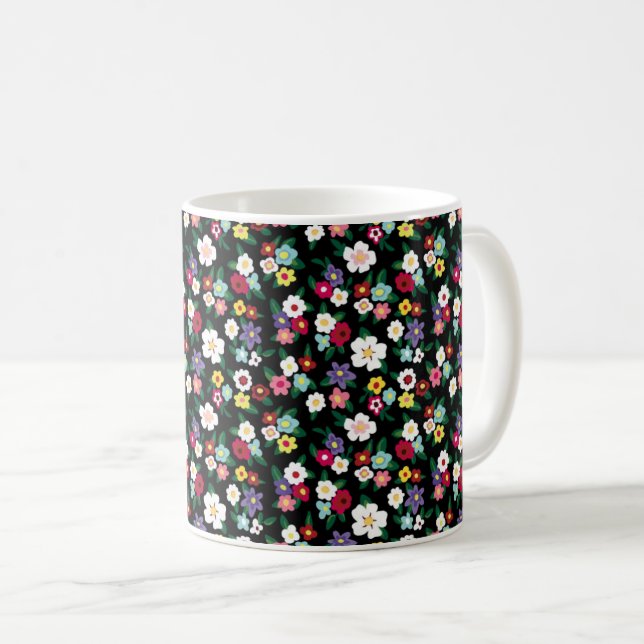 Little flowers coffee mug (Front Right)