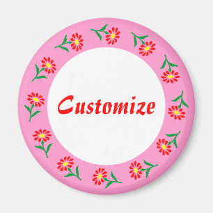 Little Flowers Template Magnet