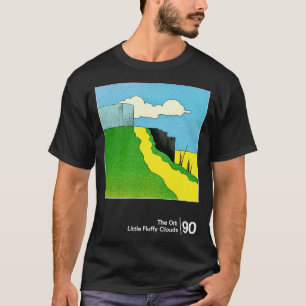 Little Fluffy Clouds Minimal Graphic Artwork Desig T-Shirt