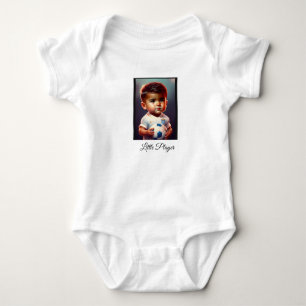 little football player t-shirt baby bodysuit