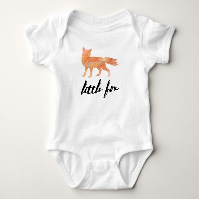 Little Fox Baby Romper (Front)