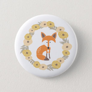 Little Fox Button