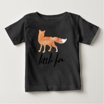 Little Fox Kids Baseball Shirt