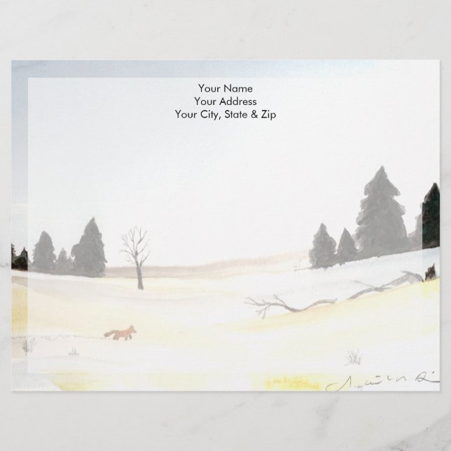 Little Fox Letterhead (Front)