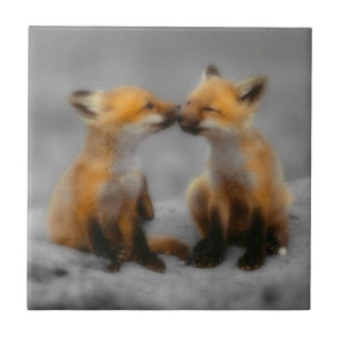 Little Fox Love Tile