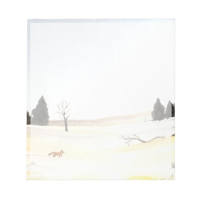 Little Fox Notepad (Front)