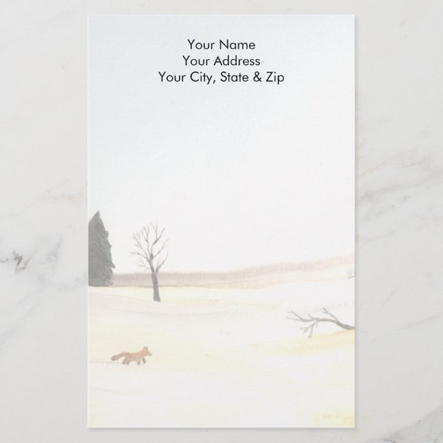 Little Fox Stationery (Front)