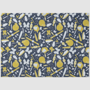 Little Funny School Things Tissue Paper