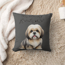 Little Furry Friend: Light Brown and White Pup