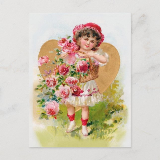 little gardener postcard (Front)