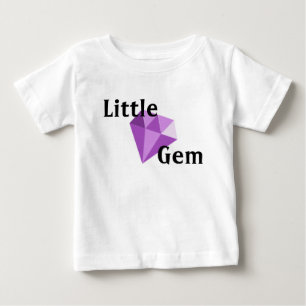 Little Gem Purple Baby T-shirt