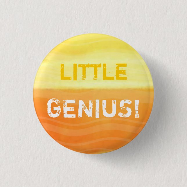 Little Genius - button badge (Front)