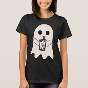 Little Ghost Iced Coffee Halloween costume T-Shirt