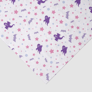 Little Ghost Pink Halloween Gift Tissue Paper
