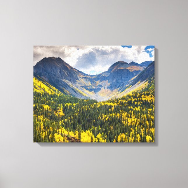 Little Giant & Kendall Peak, Silverton, Colorado Canvas Print (Front)