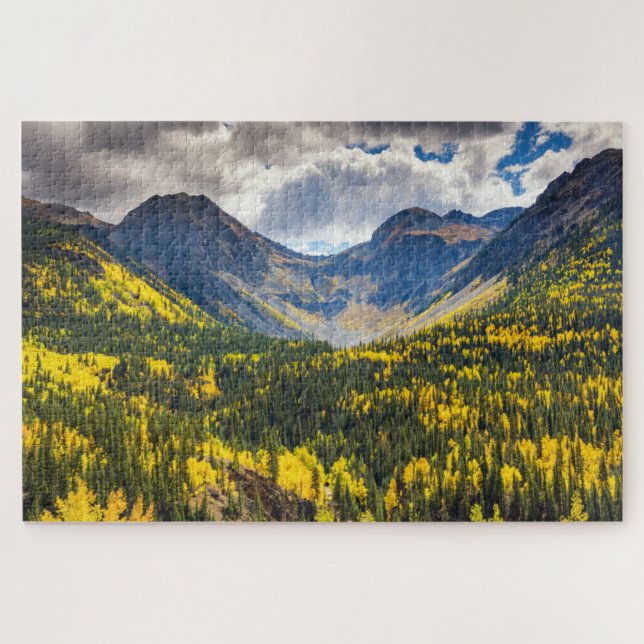 Little Giant & Kendall Peak, Silverton, Colorado Jigsaw Puzzle (Horizontal)