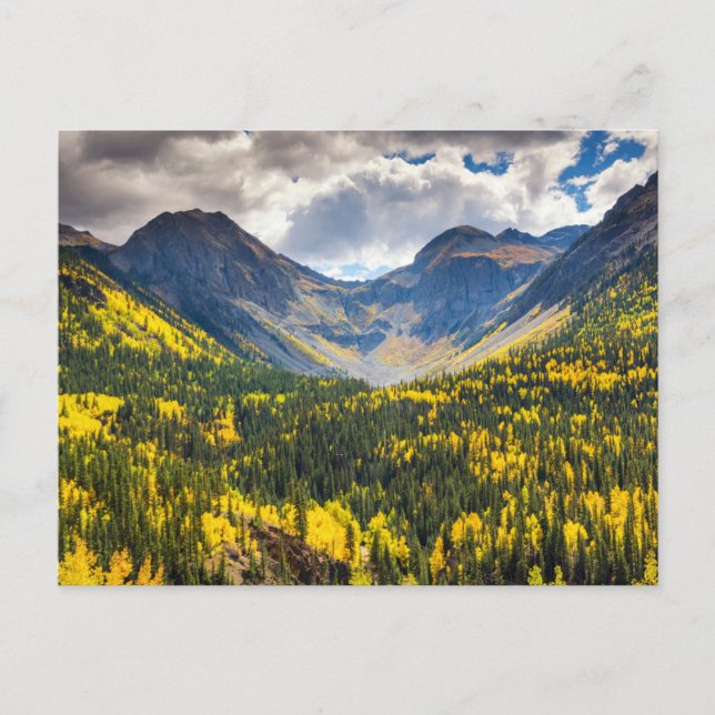 Little Giant & Kendall Peak, Silverton, Colorado Postcard (Front)