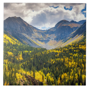 Little Giant & Kendall Peak, Silverton, Colorado Tile