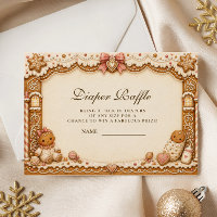 Little Gingerbread Man Diaper Raffle