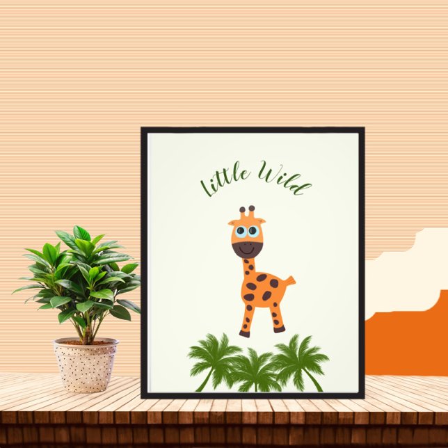 Little giraffe photo print (Creator Uploaded)