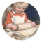 Little Girl Baking Cookies