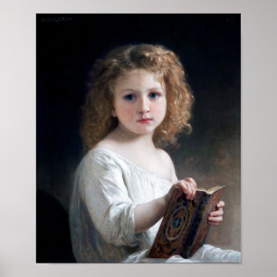 Little Girl, Bouguereau Poster