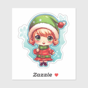 Little Girl Elf Xmas Magic