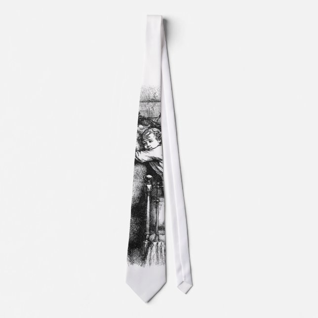 "Little Girl Hug" tie (Front)