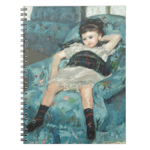 Little Girl in a Blue Armchair, 1878 (oi Notebook