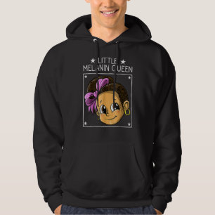 Little Girl Melanin Black History Magic Hoodie
