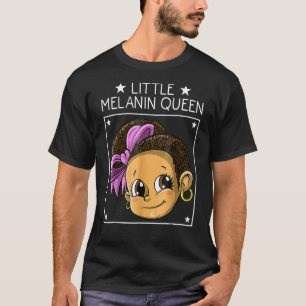Little Girl Melanin Black History Magic T-Shirt