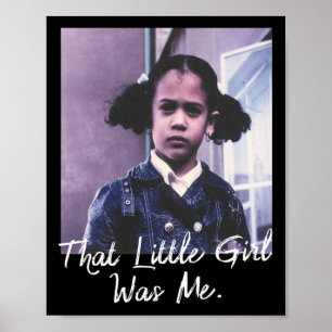 Little Girl Was Me T Shirt Kamala Harris 2020  Poster