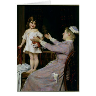 Little Girl with a Doll and Her Nurse, 1896
