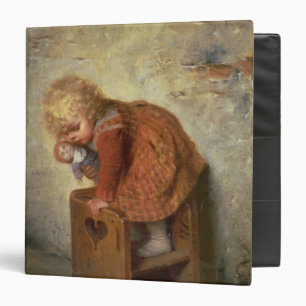 Little Girl with a Rabbit Binder