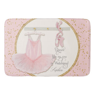 Little Girls Ballet Slipper Ballerina Tutu Dance Bath Mat